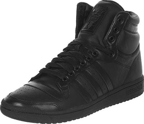 black adidas original high tops